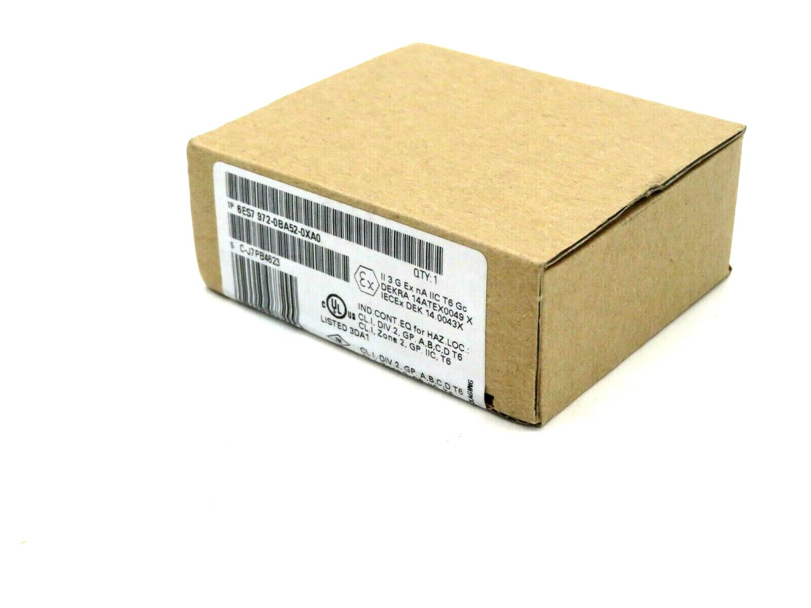 NEW SEALED SIEMENS 6ES7 972-0BA52-0XA0 BUSCONNECTOR 6ES79720BA520XA0