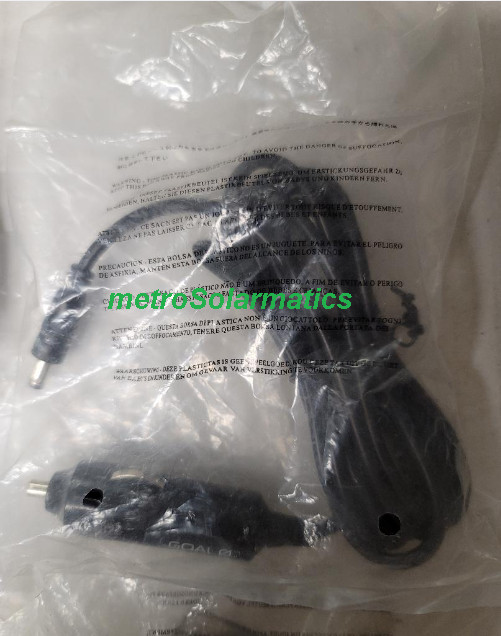 Goal Zero 12V CAR CHARGER Escape, Gobe, Scout Power Stations w/4.7mm Input