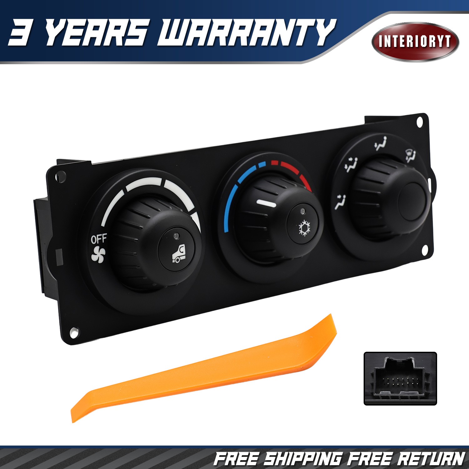 HVAC A/C Heater Climate Control Module F21-1013-21-000 For Kenworth T680 W990