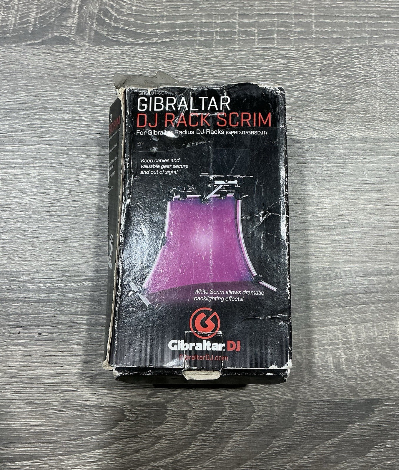 Gibraltar DJ Rack Scrim