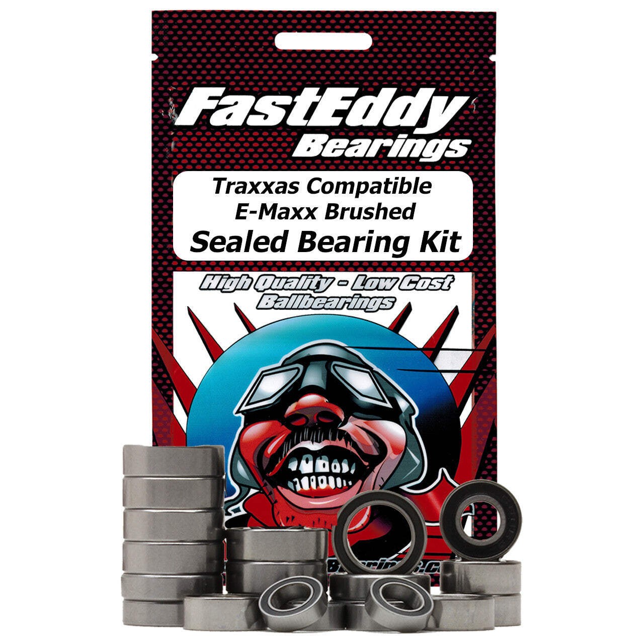 Traxxas Compatible E-Maxx Brushed Sealed Bearing Kit