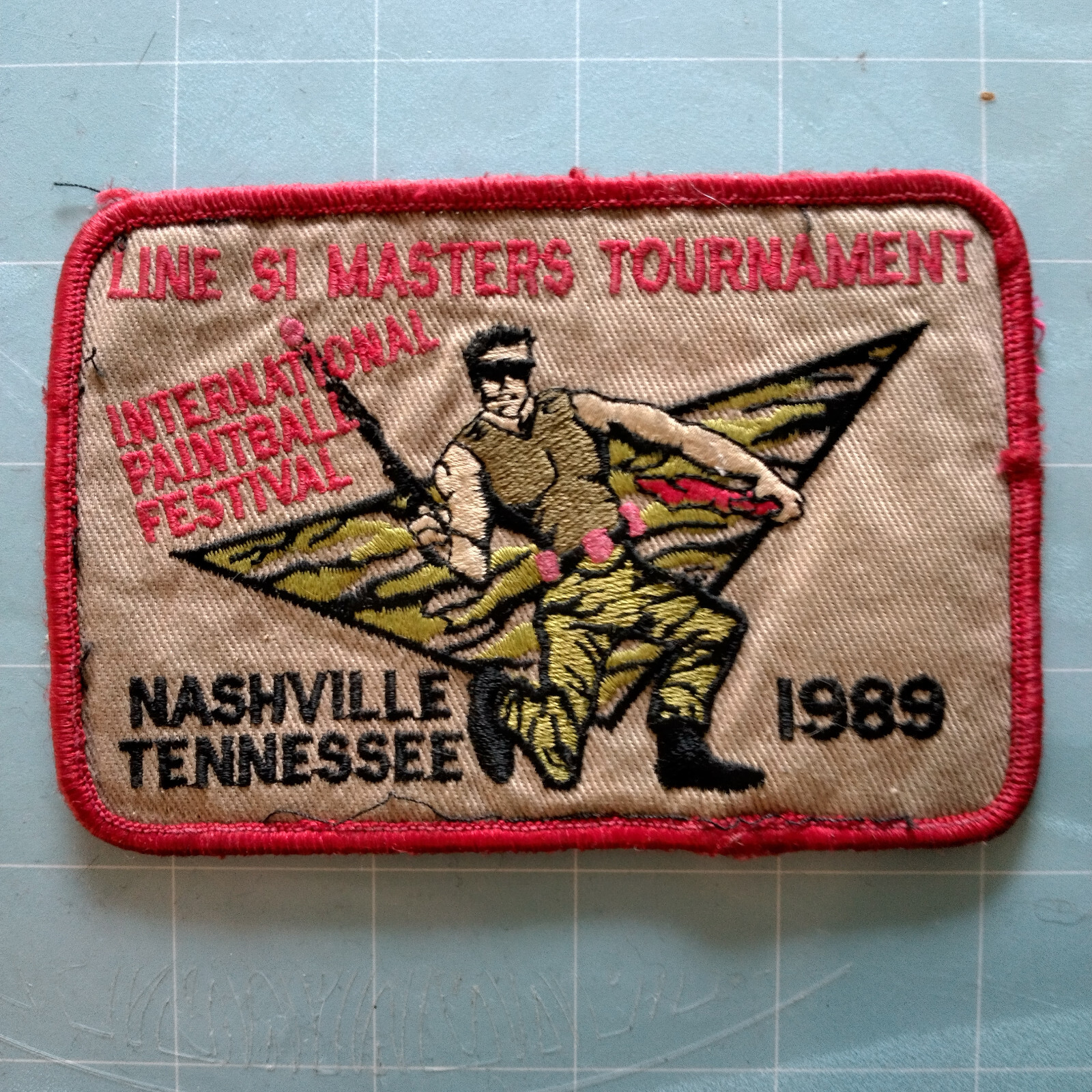Line SI Masters Tournament 1989 International Paintball Festival Nashville Tenne