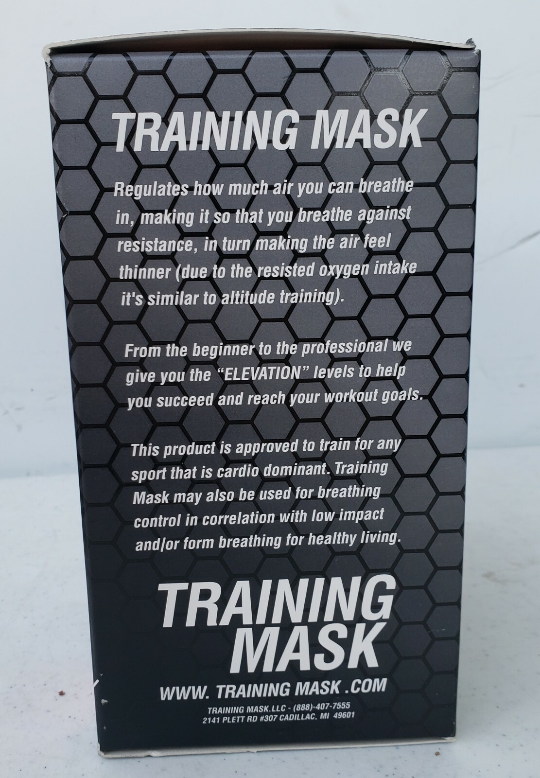 Elevation Training Mask 2.0 with Armband, Wristbands & Skull Caps