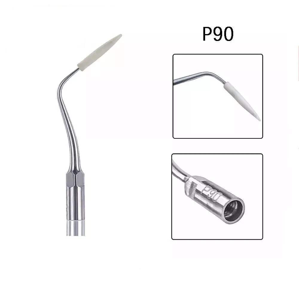 Dental Ultrasonic Scaler Tip P90 Implant Cleaning Periodontal Fit EMS/Woodpecker