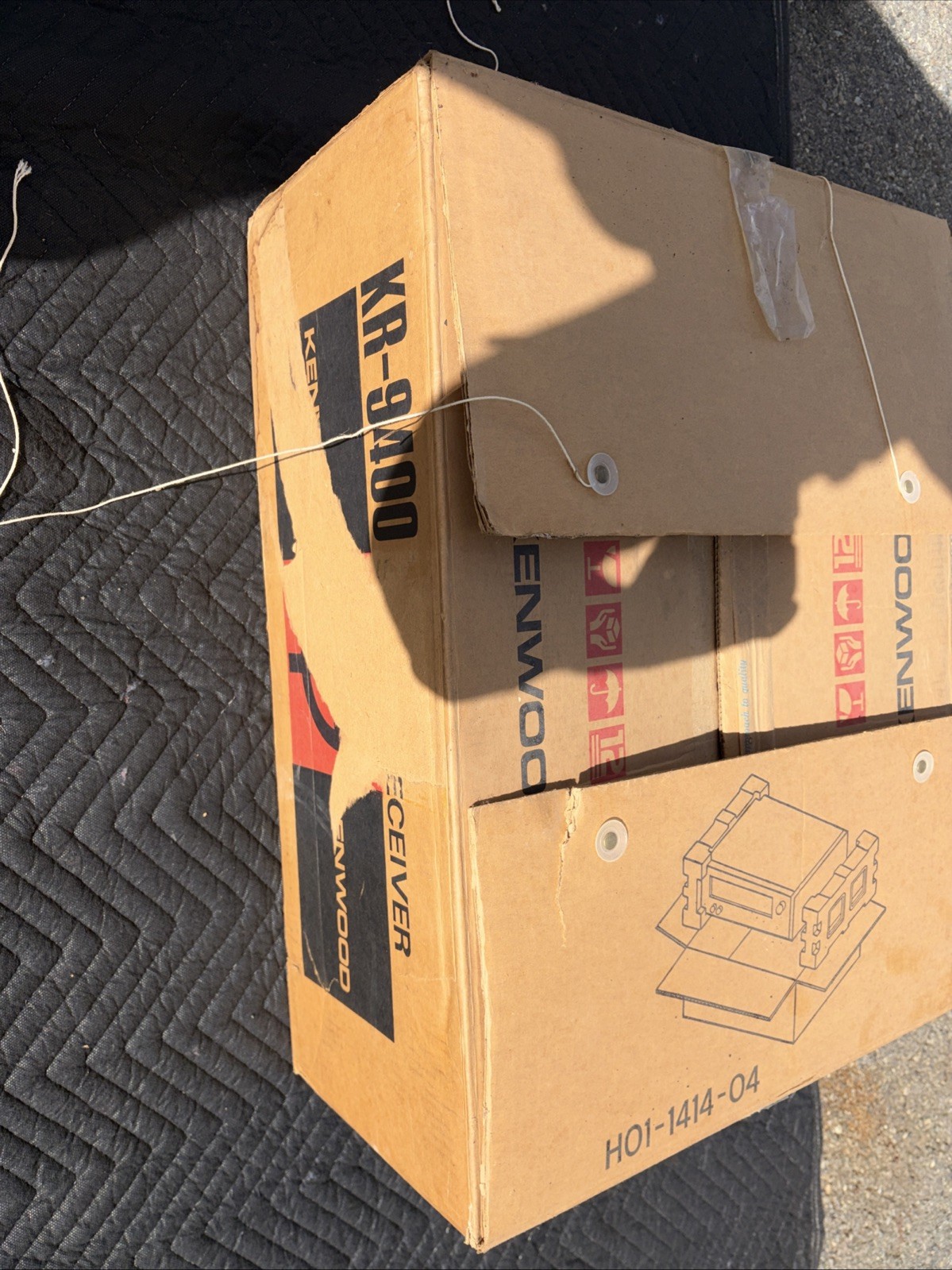 Kenwood KR-9400 Original Factory Box