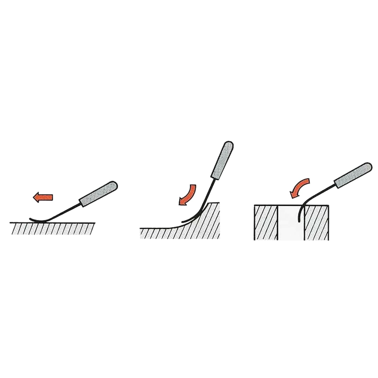 6 Piece Hardness Tester File Set