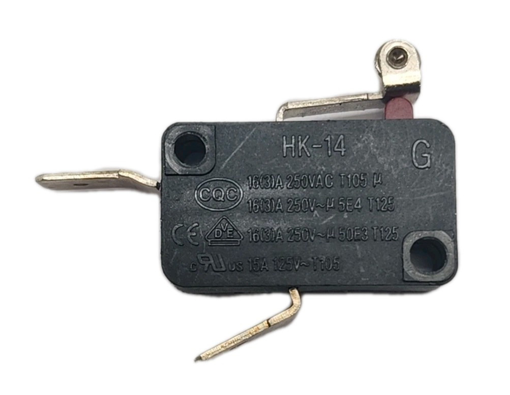 Weipeng HK-14 G Red Micro Switch 2-Pins 16A 250V Normally Open