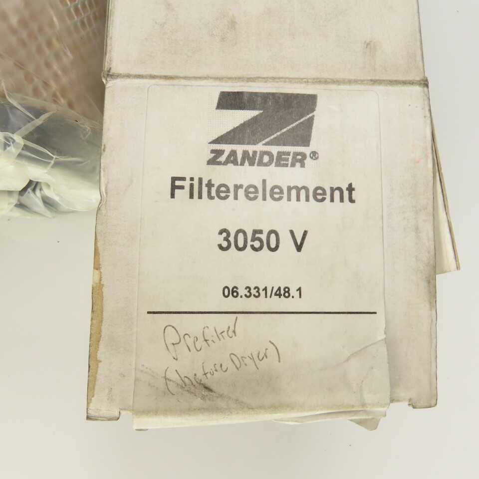 Zander 3050 V Genuine OEM Coalescing Filter