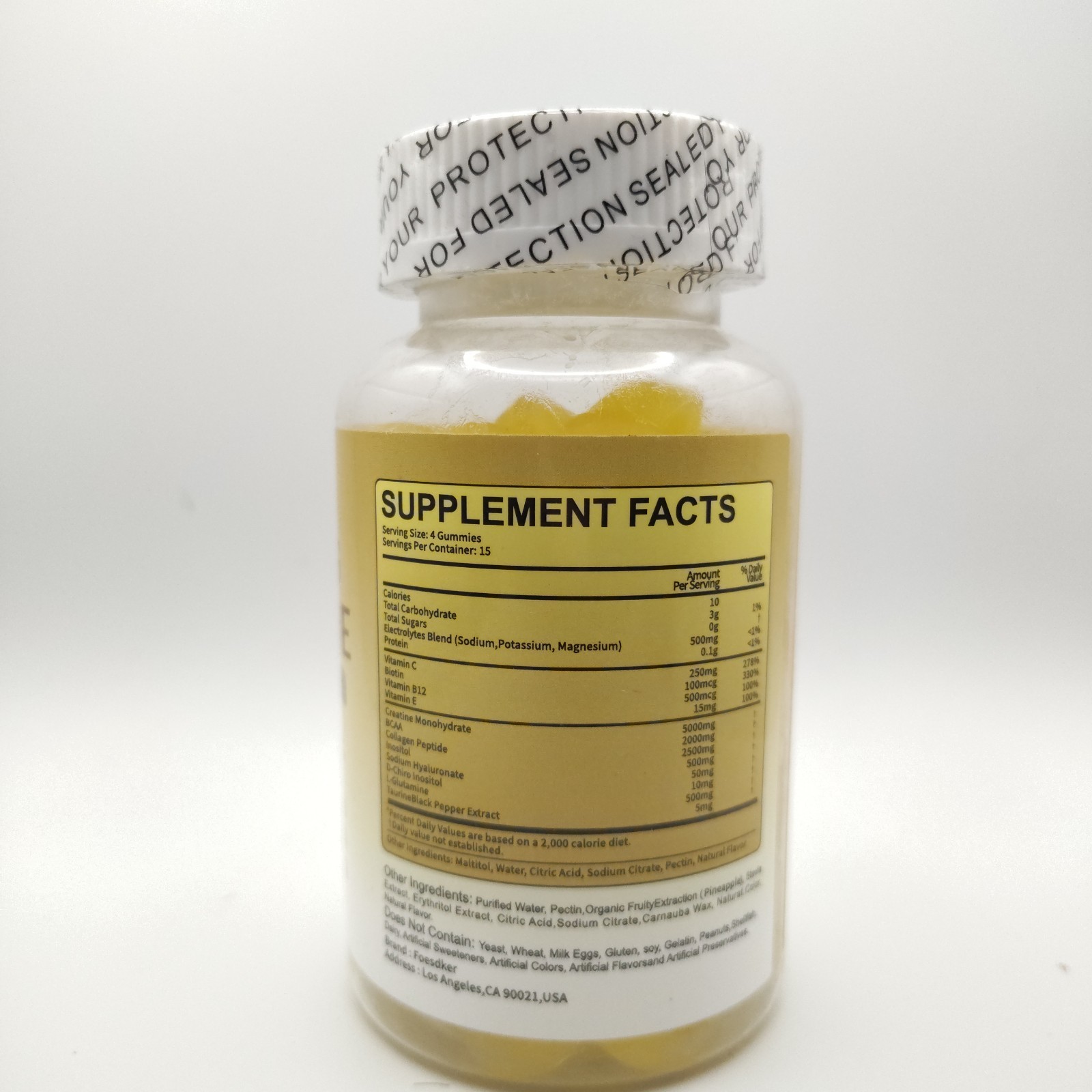 Women's Creatine Monohydrate Gummies