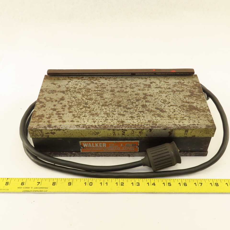 Walker LBP 12" x 6" Electromagnetic Surface Grinder Chuck