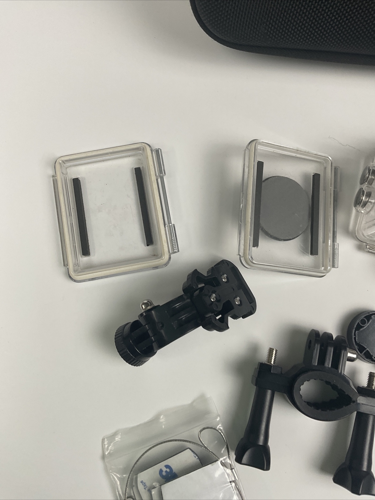 Go Pro Various Accessories Lot With Case