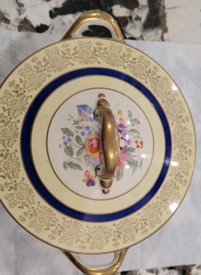 Vintage Johnson Brothers English Pareek 8 Inch Covered Dish. Used/Great Shape