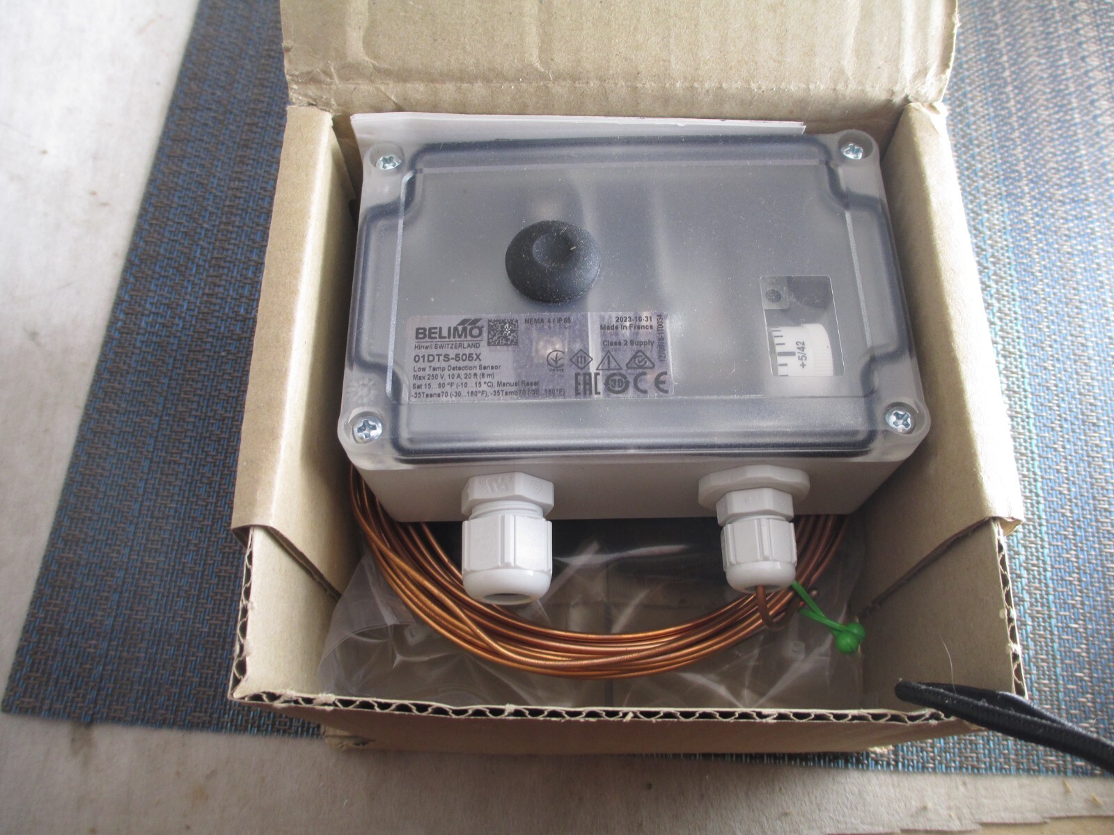 Belimo 01DTS-505X Low Temp Detection Sensor NEW!