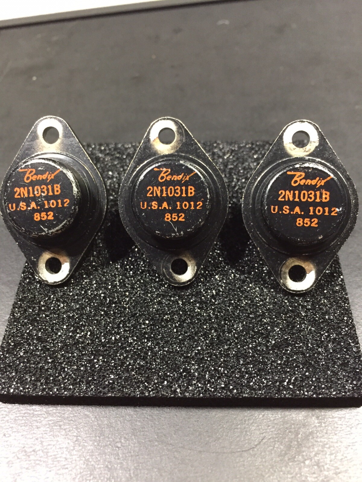 Vintage Historic Rare 1958 Bendix Power Transistor 2N1031B Bendix Aviation Qty 1