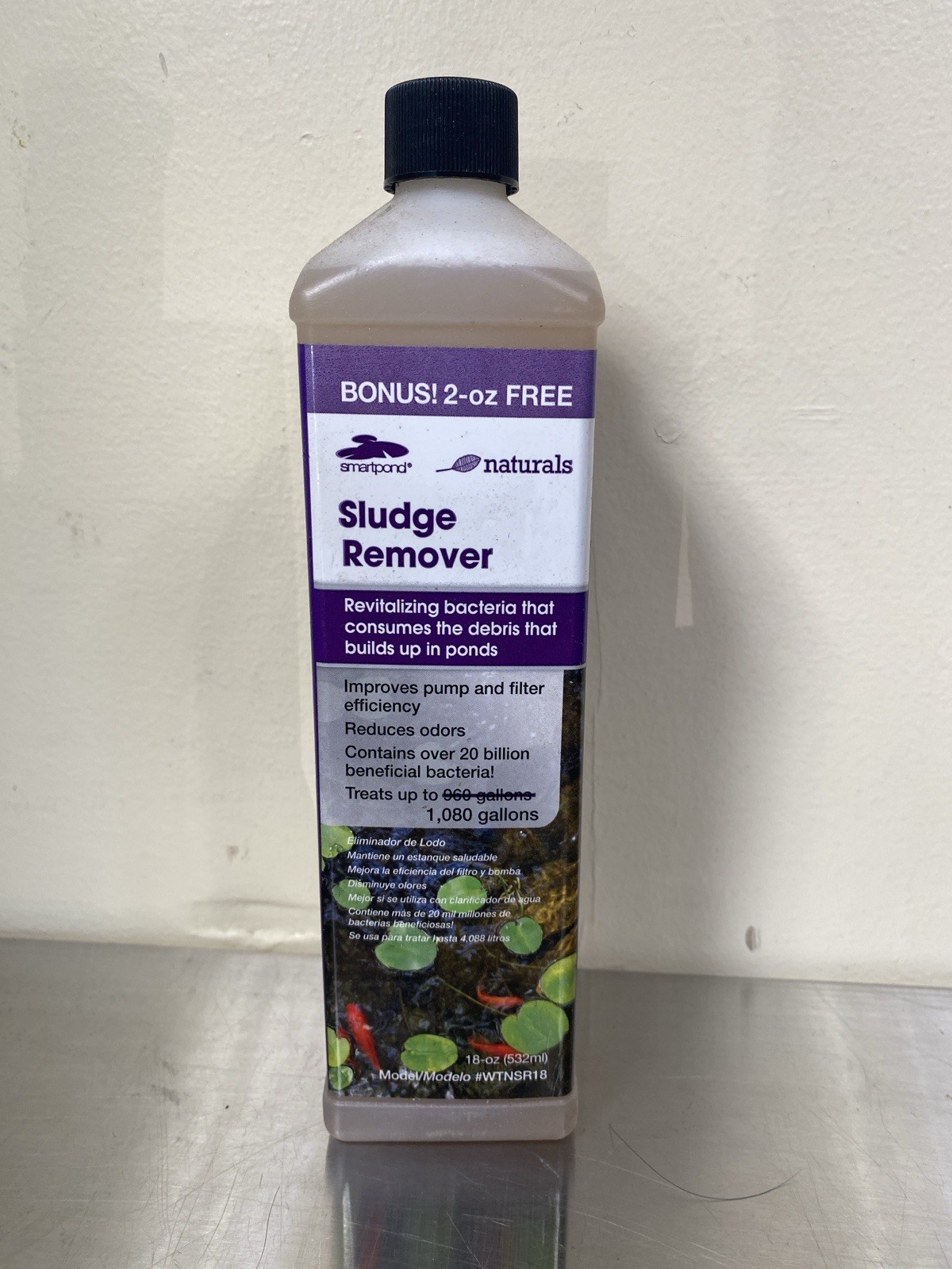 Smartpond Sludge Remover WTNSR18 18 oz. For Ponds NEW SEALED