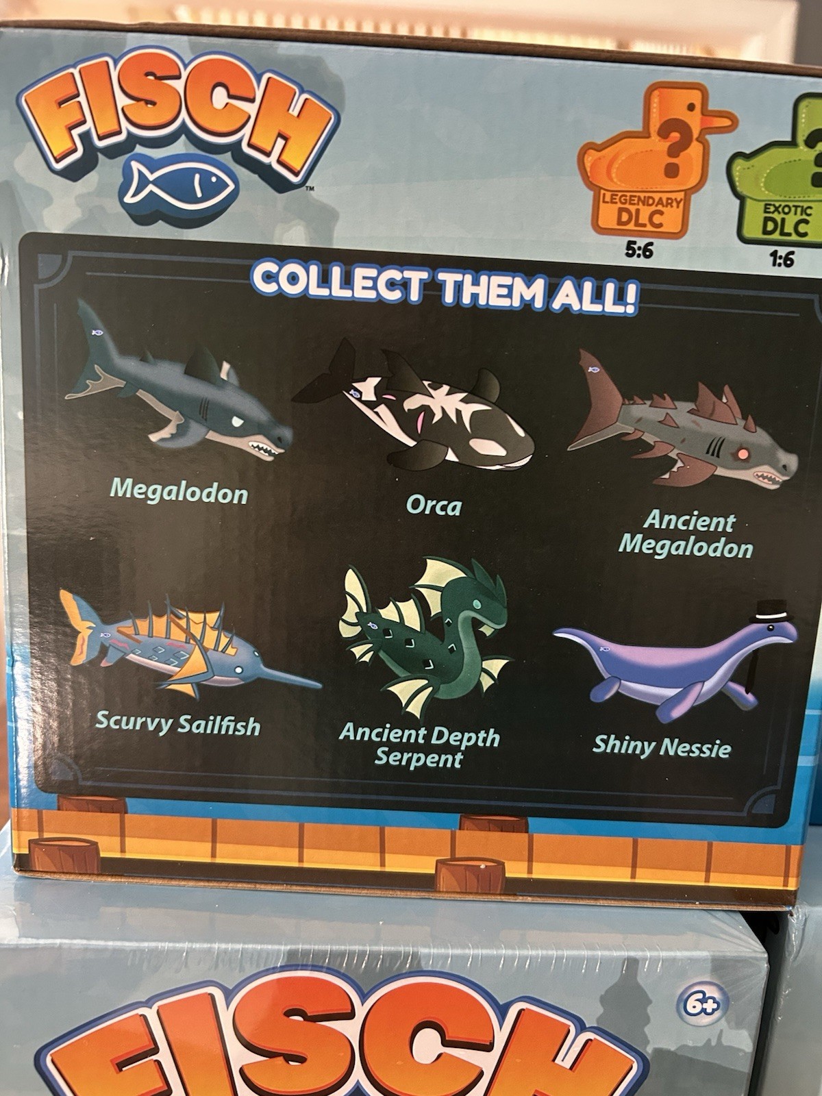 Fisch Deluxe Plush & DLC Included Megalodon Fish Plush
