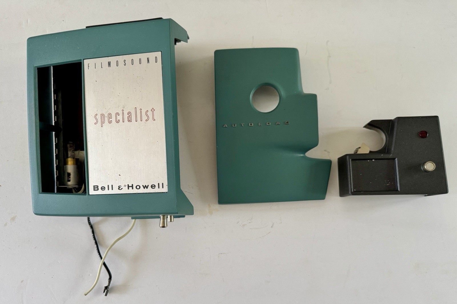 Bell & Howell Filmosound  550 16mm Lamp House Autoload Door Exciter Cover