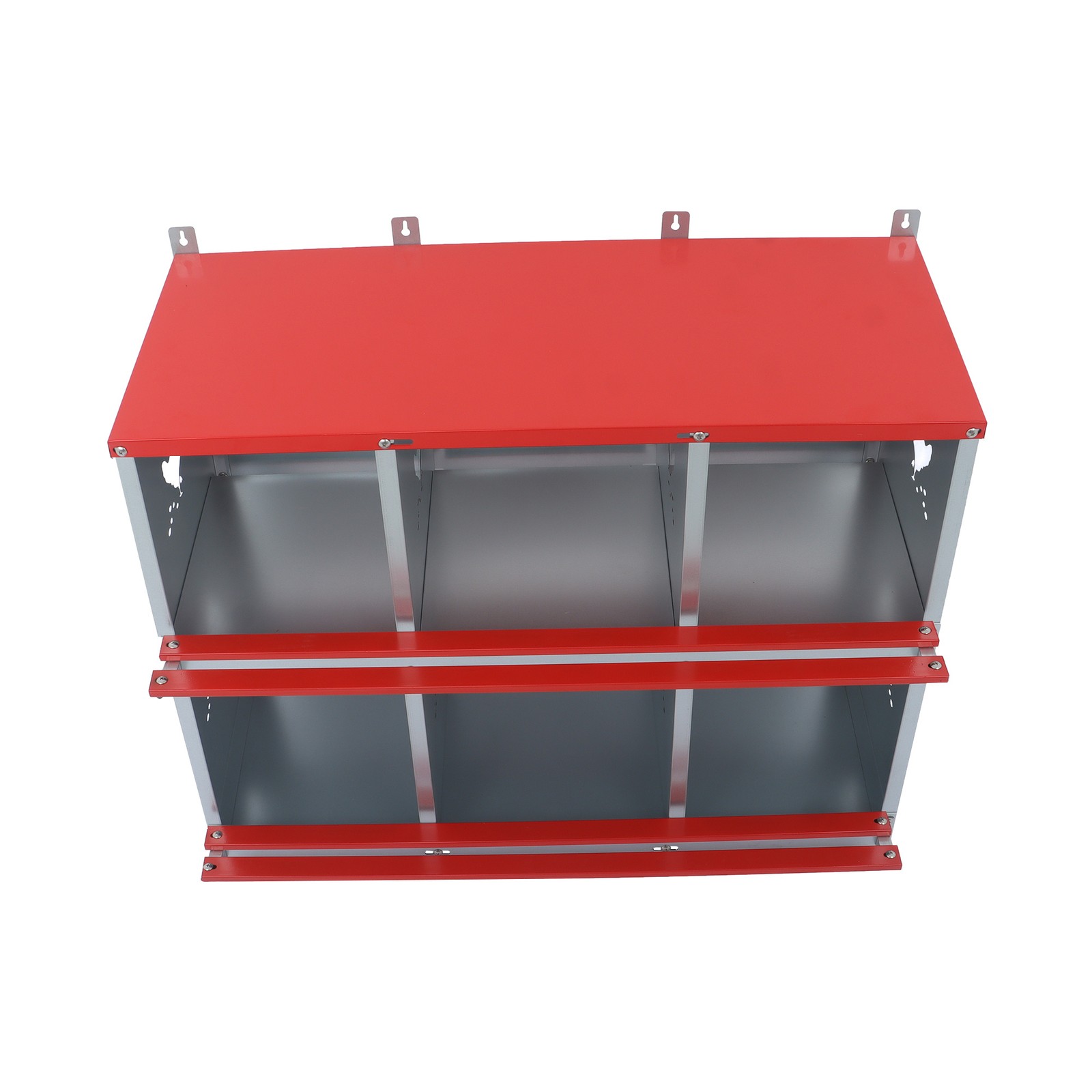 LABLT Chicken Laying Boxes 6 Compartment Nesting Boxes For Chickens