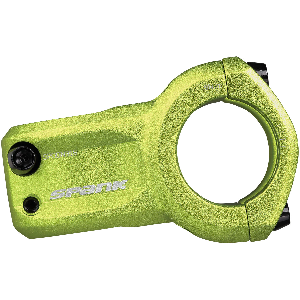 Spank Spoon 318 MTB Stem 43mm x 31.8mm Aluminum, Lightweight, CNC Forged, Green