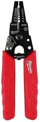 Milwaukee Tool 48-22-3044 Wire Cutter/Stripper, 0.28 Lb, Metal Cap, Red