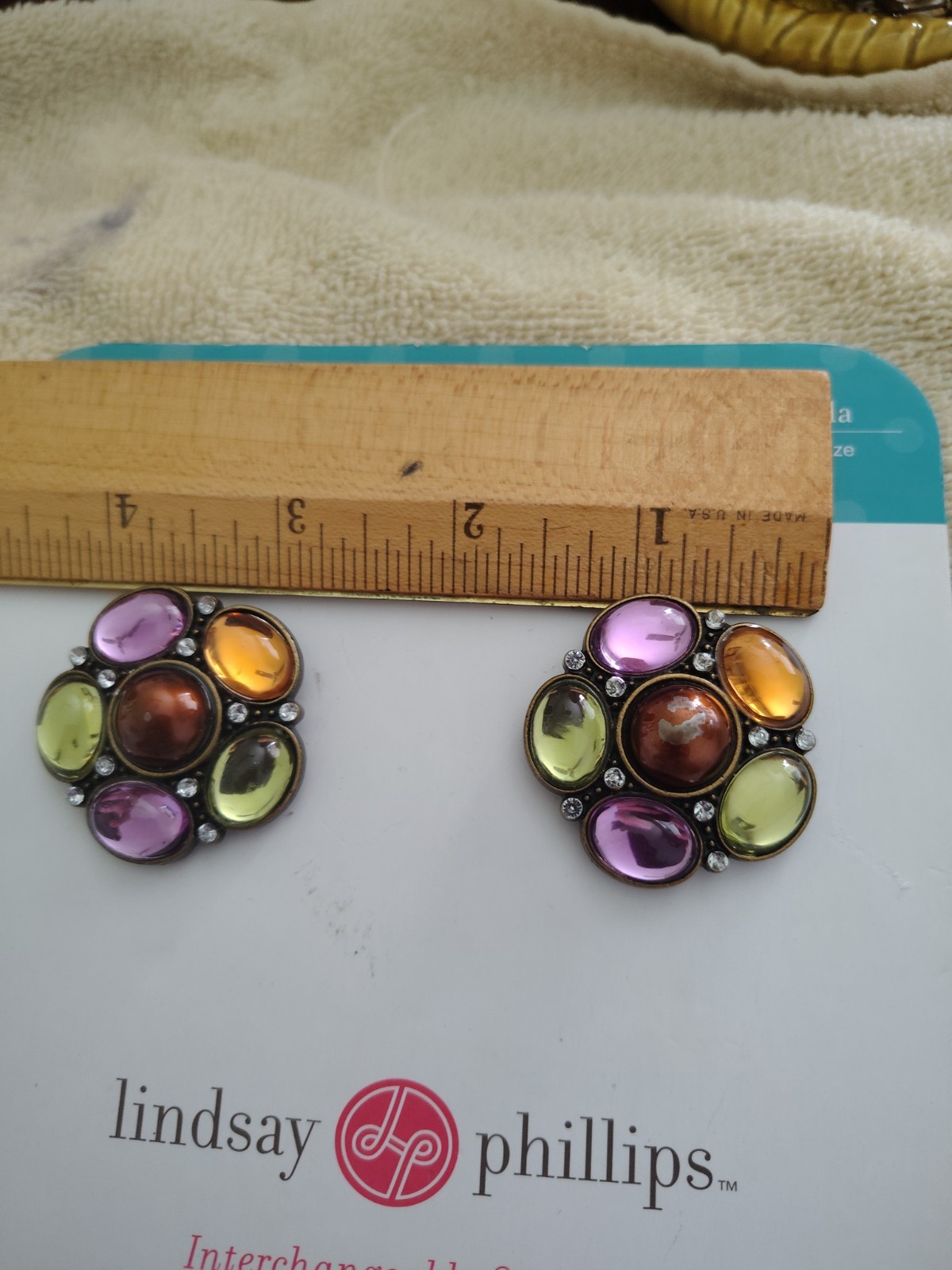 Lindsay Phillips Interchangeable Shoe Snaps Floral