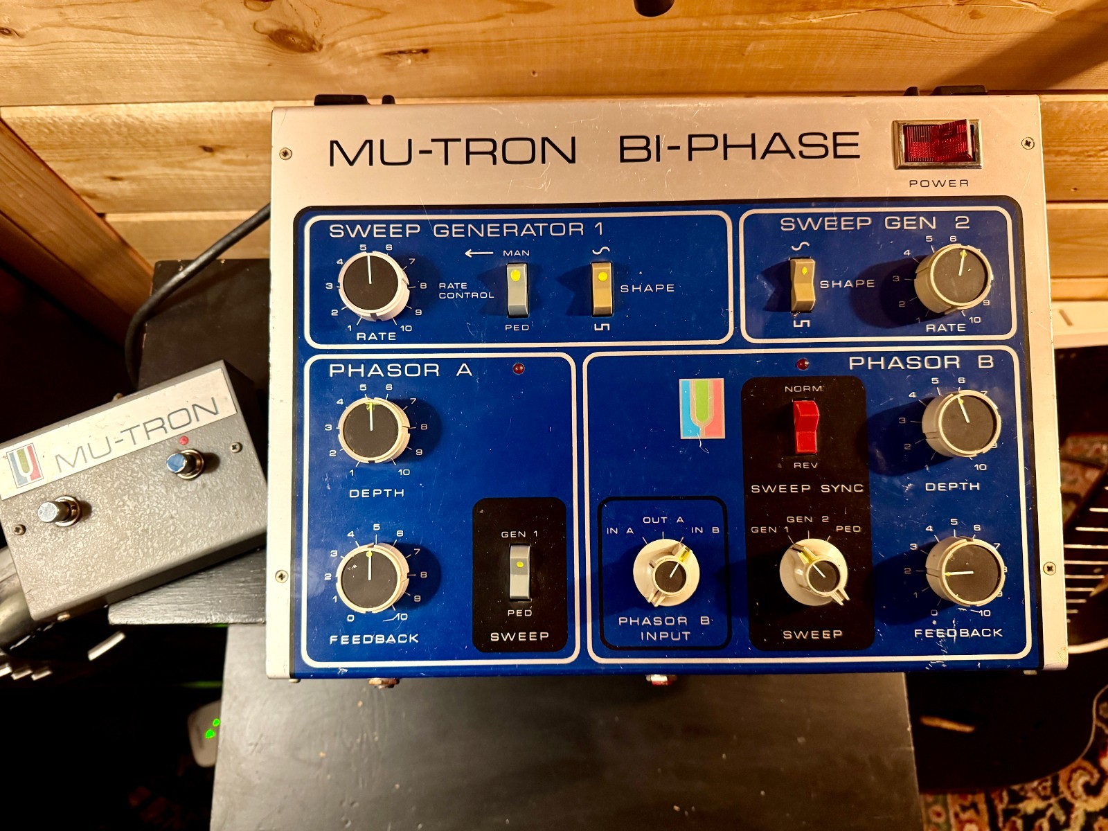 Mu-Tron Bi-Phase Early 1970s - Blue