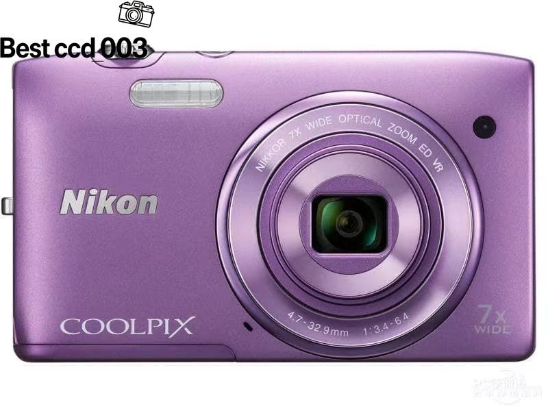 Nikon COOLPIX S3500 Digital Camera Purple Charger SD Good Condition Fully Tested