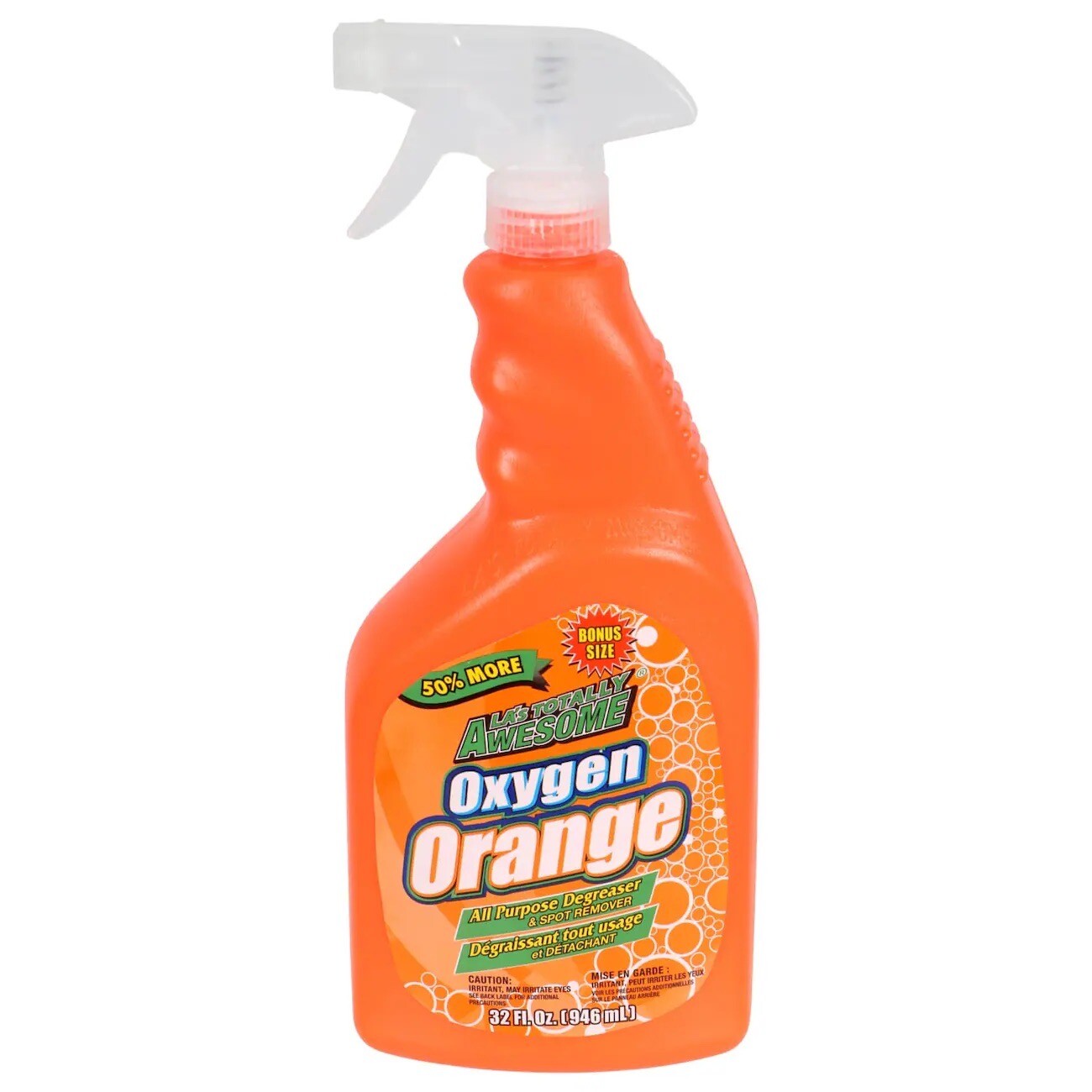 Oxygen Orange Degreaser 32oz  LA's Totally Awesome NEW 50% More Bonus QTY 1