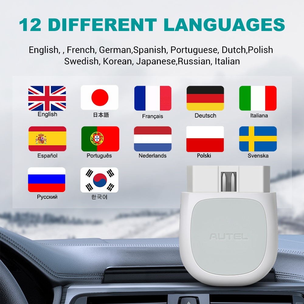 Autel MaxiAP AP200 Bluetooth OBD2 Code Reader with Full System Diagnoses Scanner