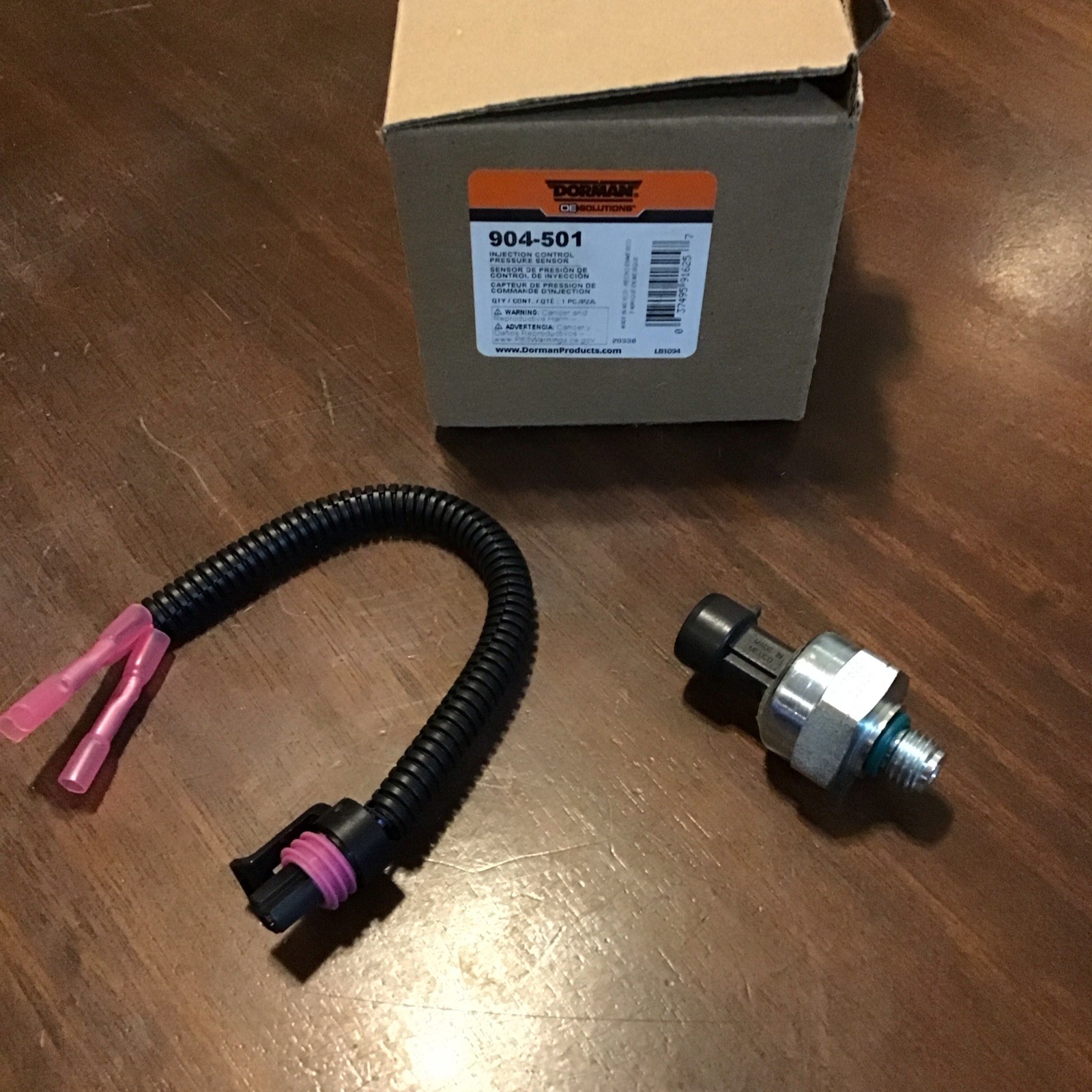 DORMAN 904-501 FUEL INJECTION PRESSURE SENSOR 03-04  F250 F350 F450 F550 EXCURSI