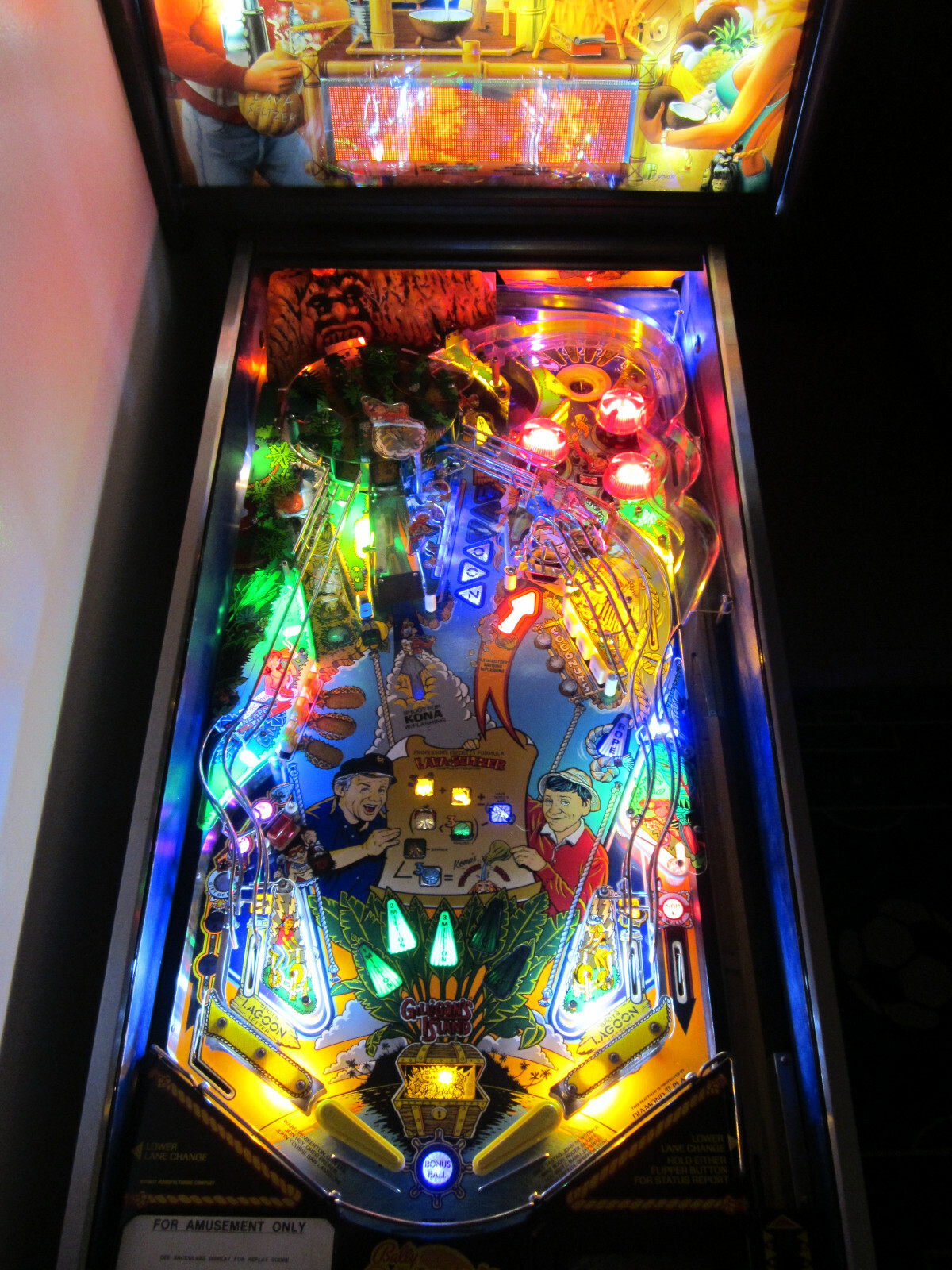 Gilligan's Island Complete LED Lighting Kit custom SUPER BRIGHT PINBALL LED KIT
