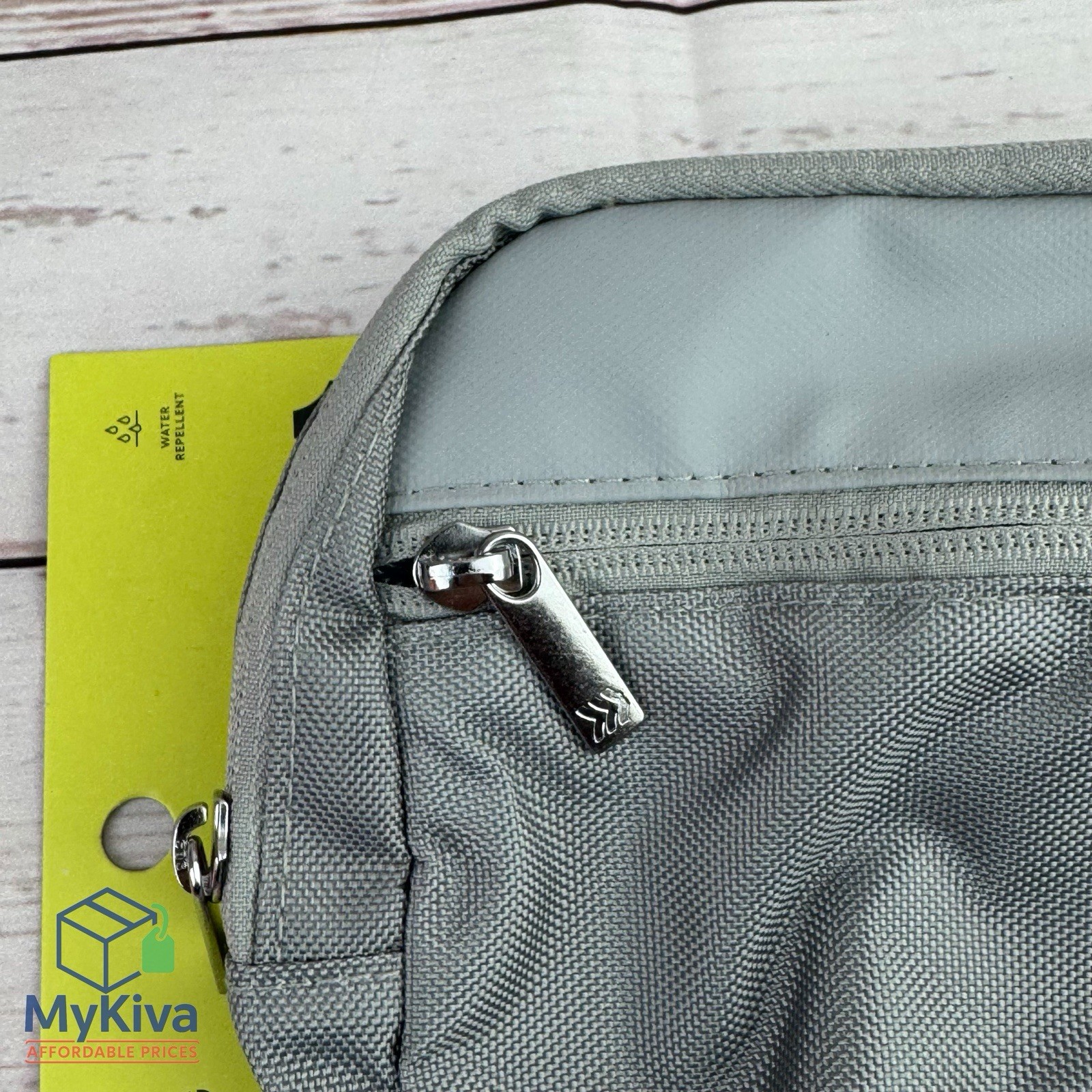Belt Fanny Pack All In Motion Gray Adjustable Strap Recycled Polyester