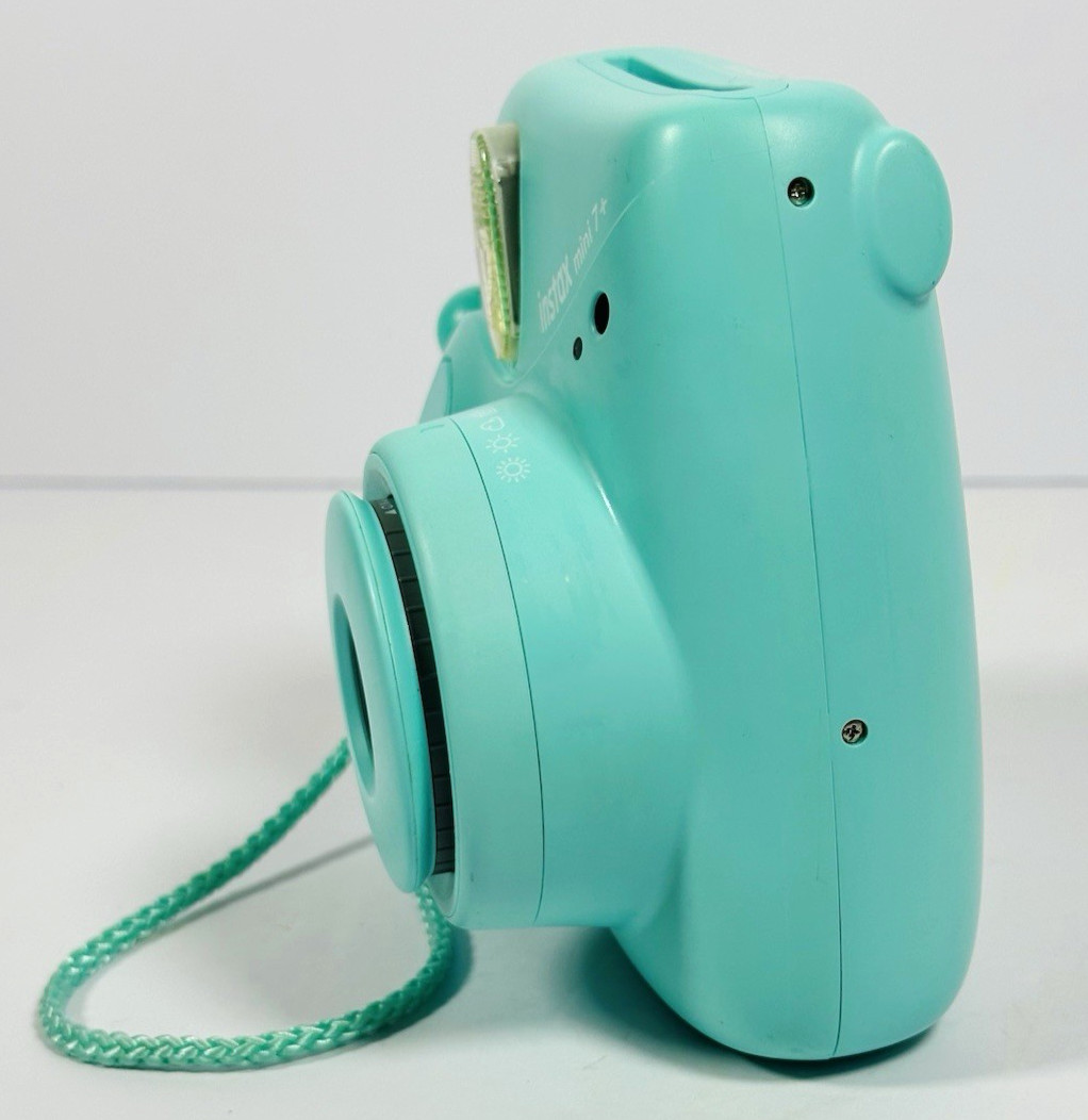 Fujifilm Instax Mini 7+ Plus Instant Camera Teal - TESTED