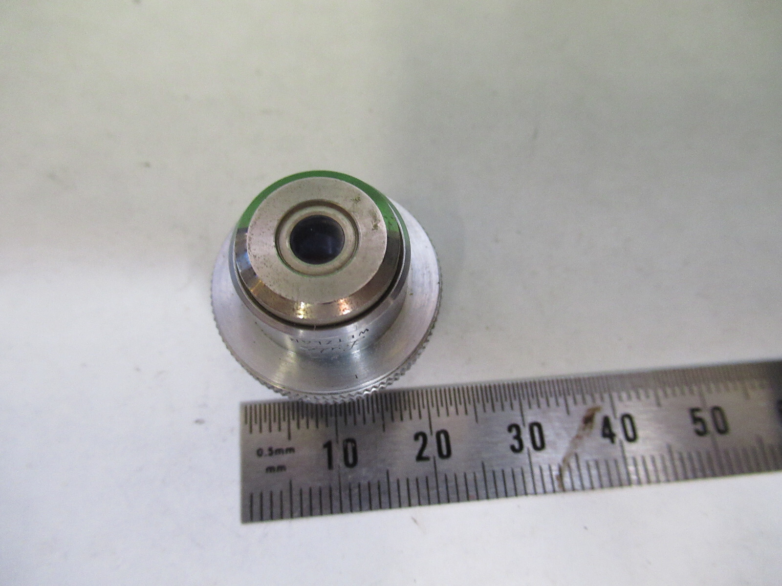 OBJECTIVE ERNST LEITZ 3.5X /170 OPTICS MICROSCOPE PART AS PICTURED X2-A-92