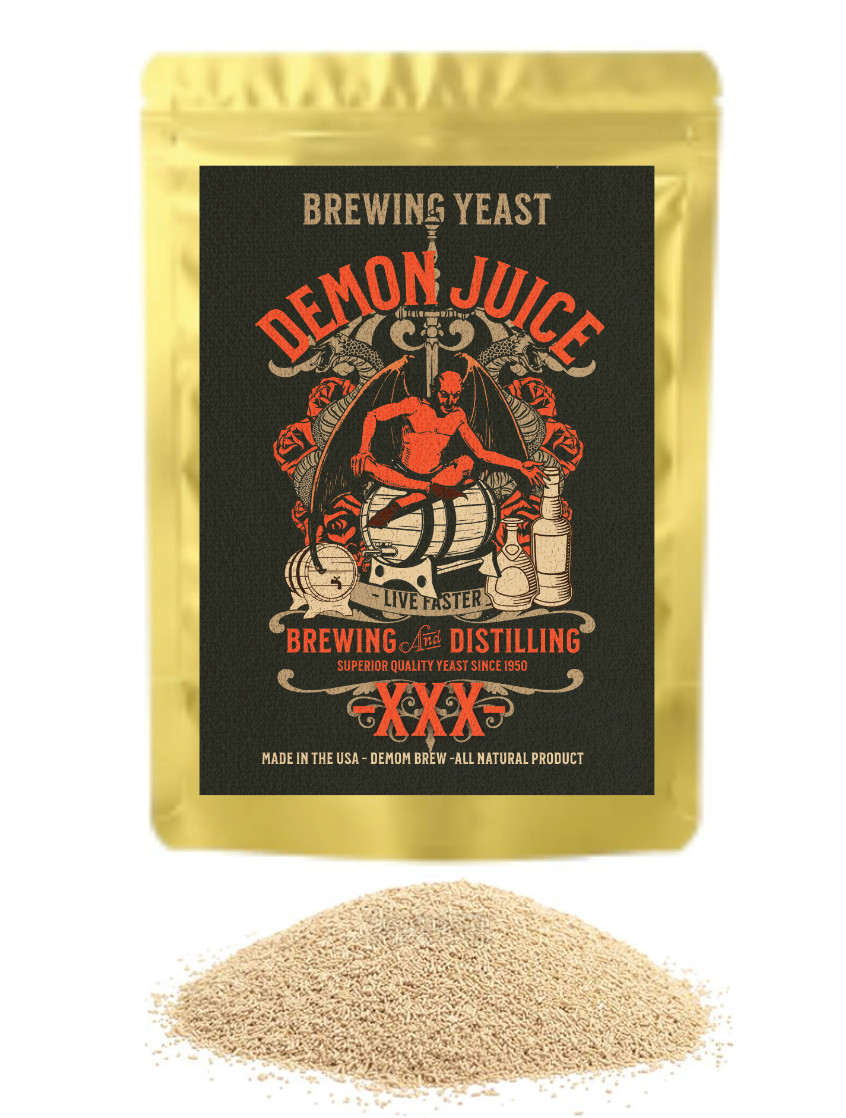 Distillers Yeast + Nutrient Moonshine Whiskey Rum Vodka DJ USA Made