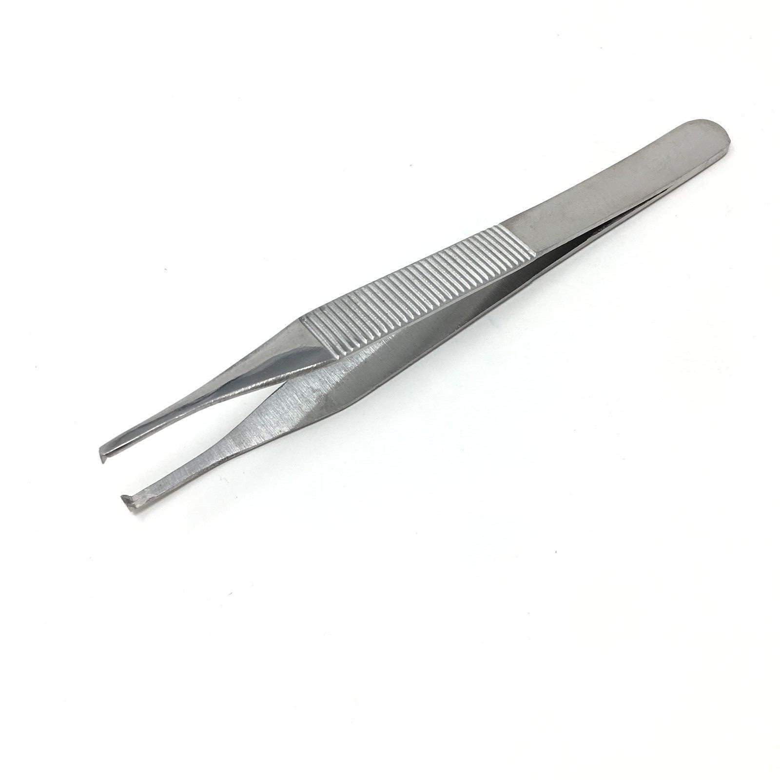 1 PC Adson Thumb Forceps/Tweezers Straight 4.75" 1x2 Blunt/Blunt Cynamed