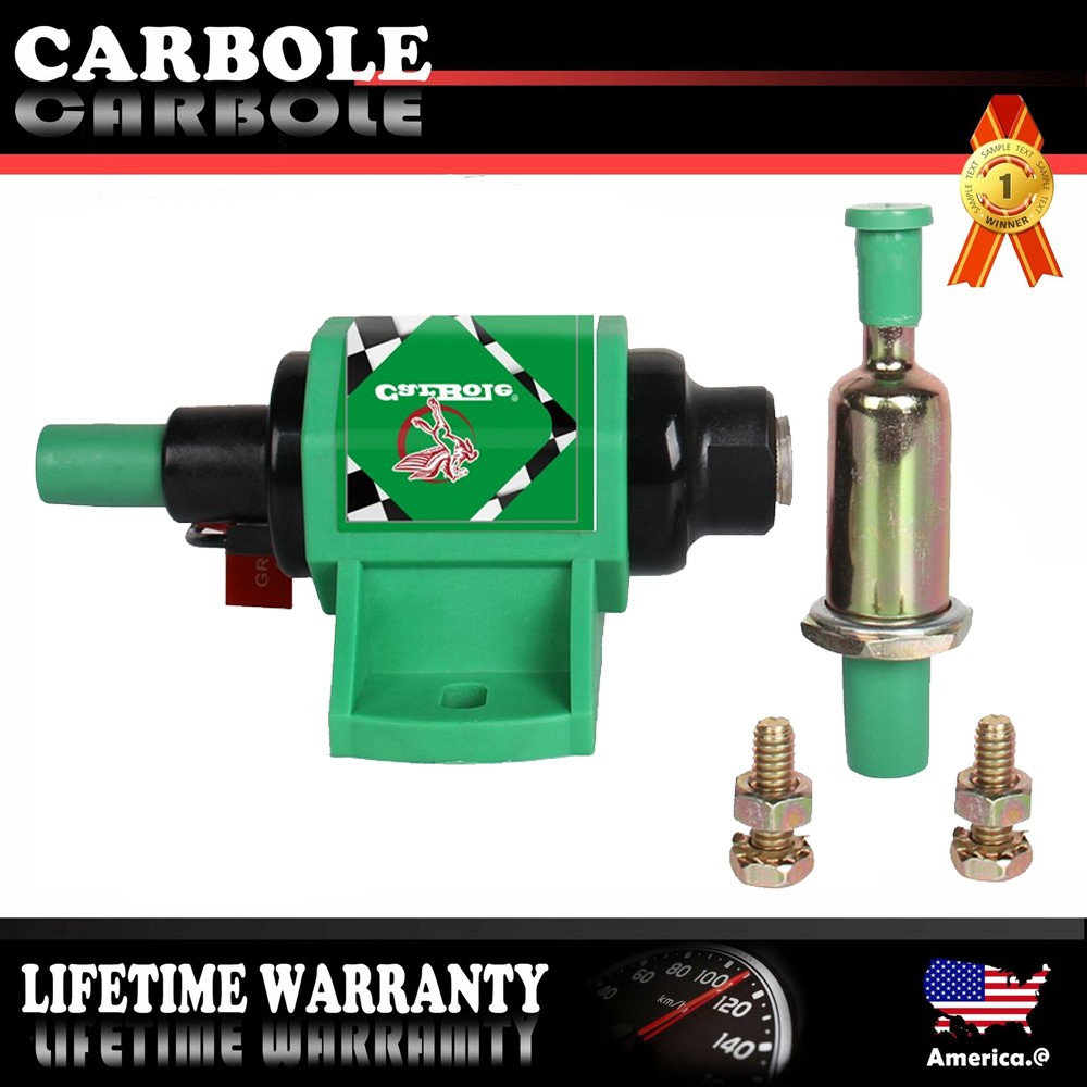 12V 35GPH 4-7PSI Electronic Micro Fuel Pump Diesel only 5/16'' Inlet Outlet NEW