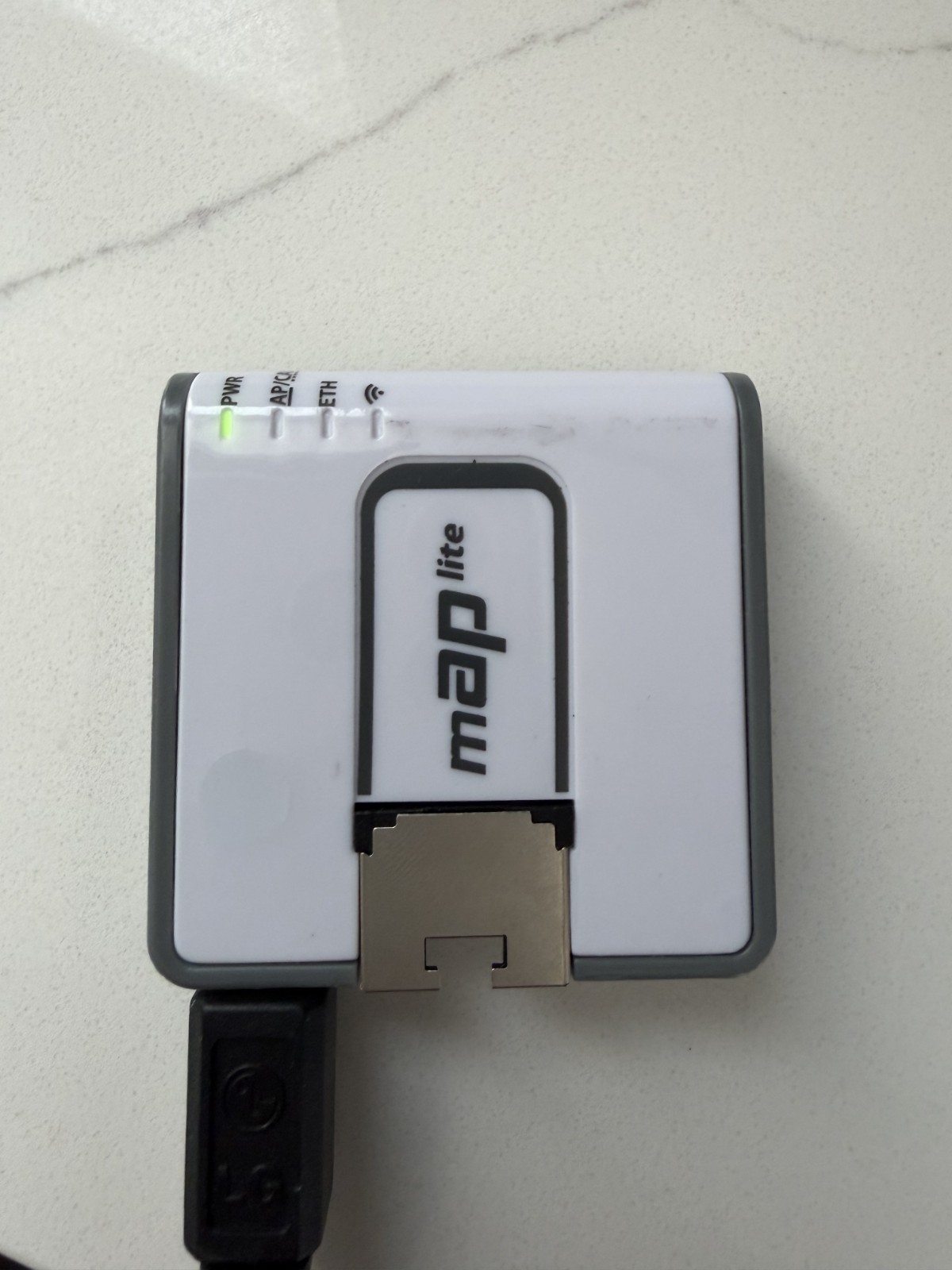 MikroTik RBmAPL-2nD 2GHz mAP lite access point 802.11bgn 2x2 PoE in
