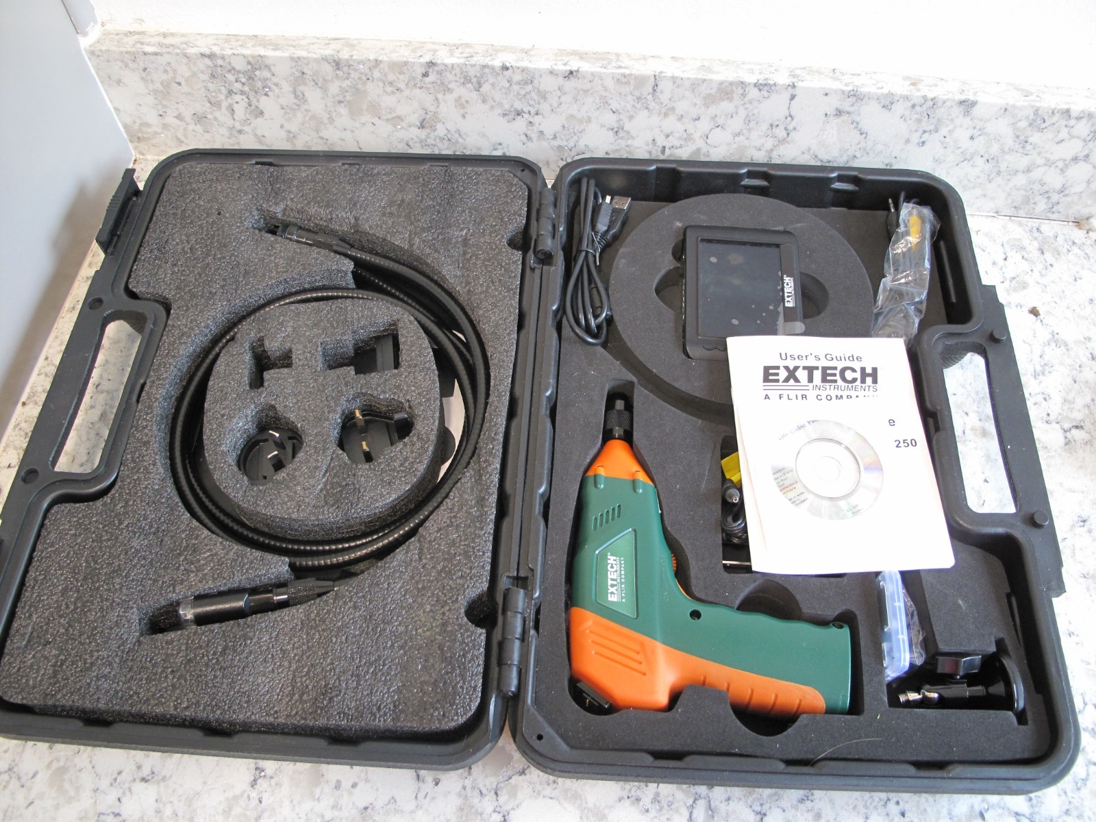 Extech BR200 video borescope wireless inspection camera works great