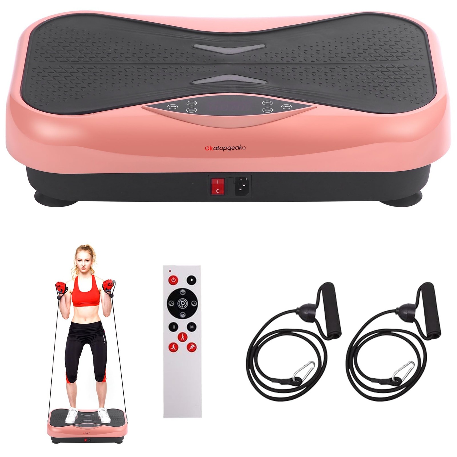 Vibration Plate Exercise Machine Vibration Platform for Weight Loss, Vibratio...