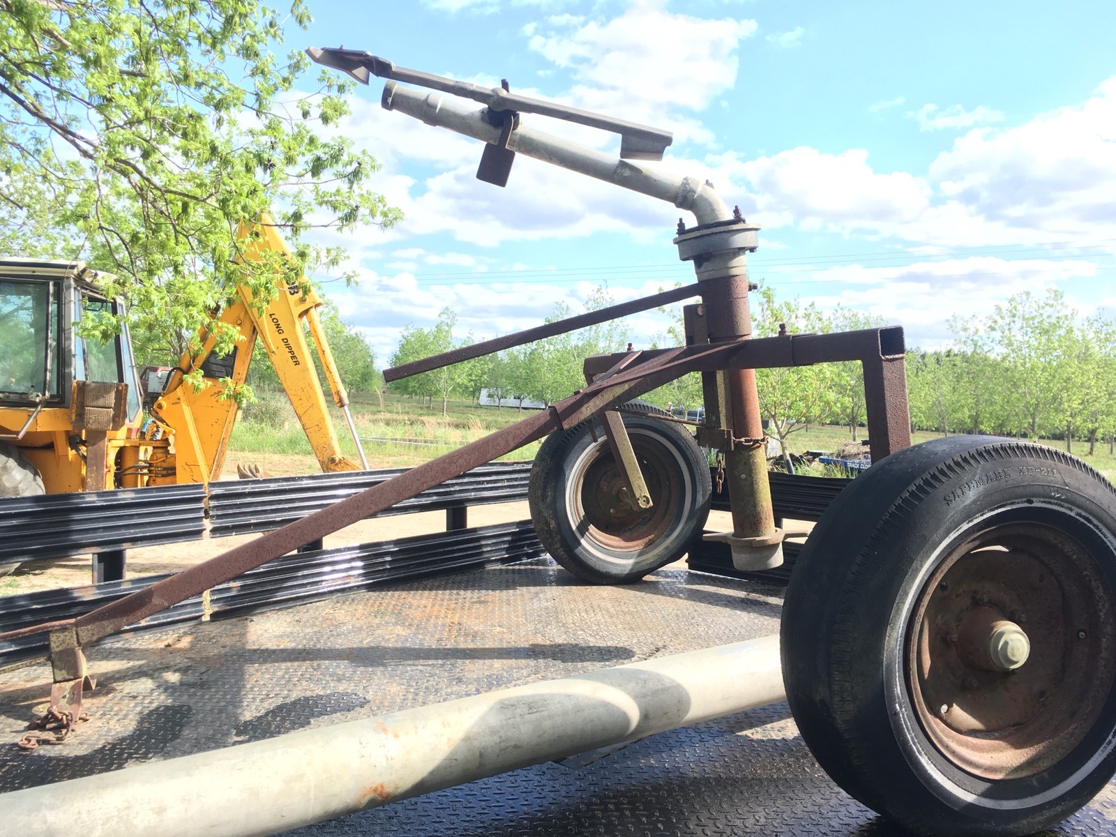 Rainbird Big Gun Irrigation Sprinkler Cart