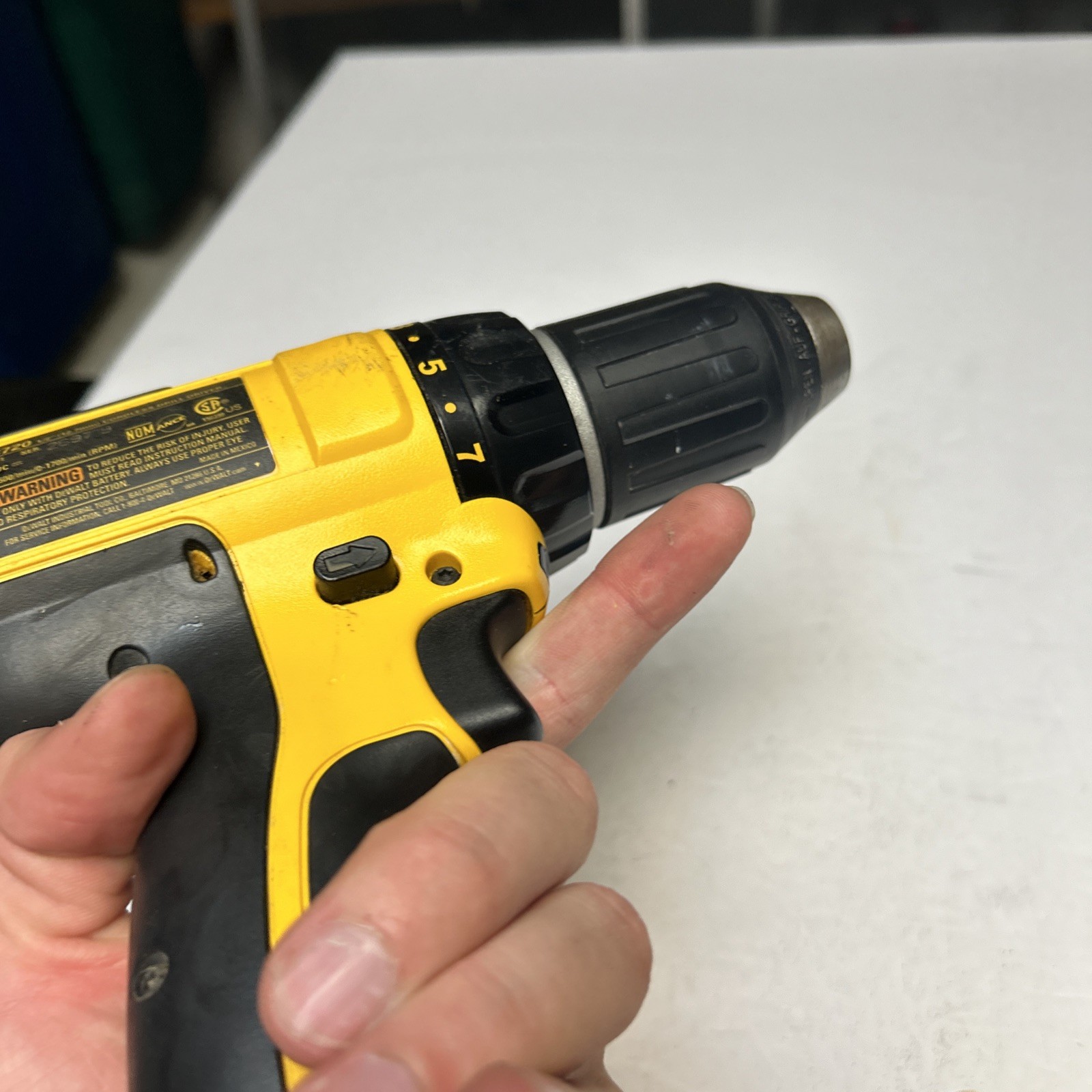 Dewalt DC720 Cordless Power Drill Driver 18V W/Battery