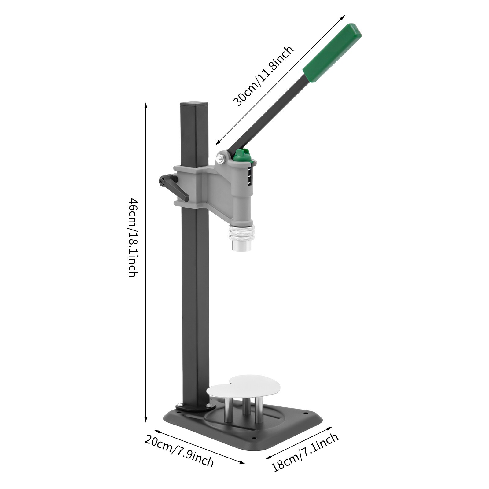 Manual Perfume Capper 13mm 15mm 18mm 20mm Perfume Bottle Crimping Machine Sealer