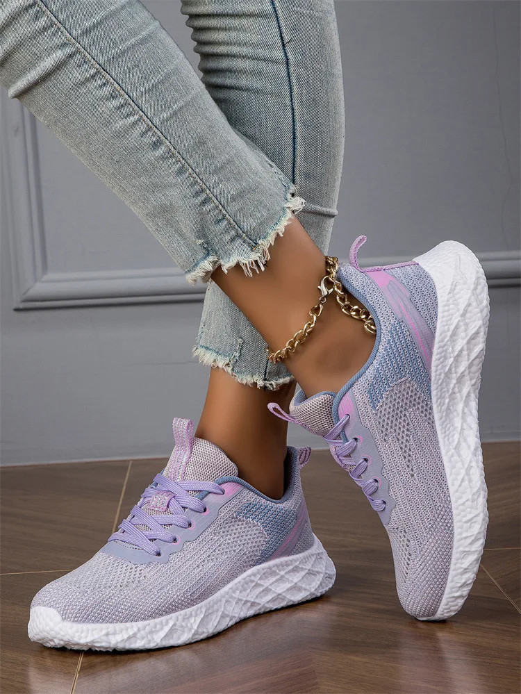 SALE Womens Running Shoes Breathable Mesh Sports Lightweight Cushioning Sneakers