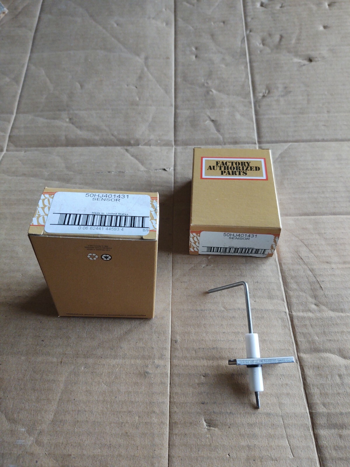 (2)  CARRIER  # 50HJ401431 FLAME ROD SENSOR