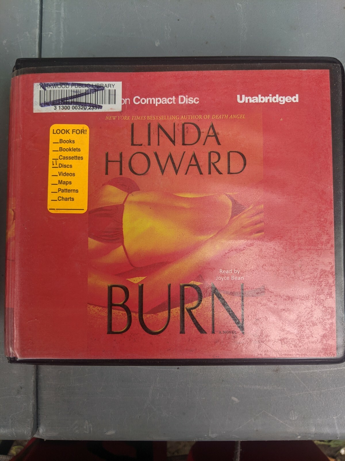 Shelf175G Audiobook~ BURN UNABRIDGED BY LINDA HOWARD