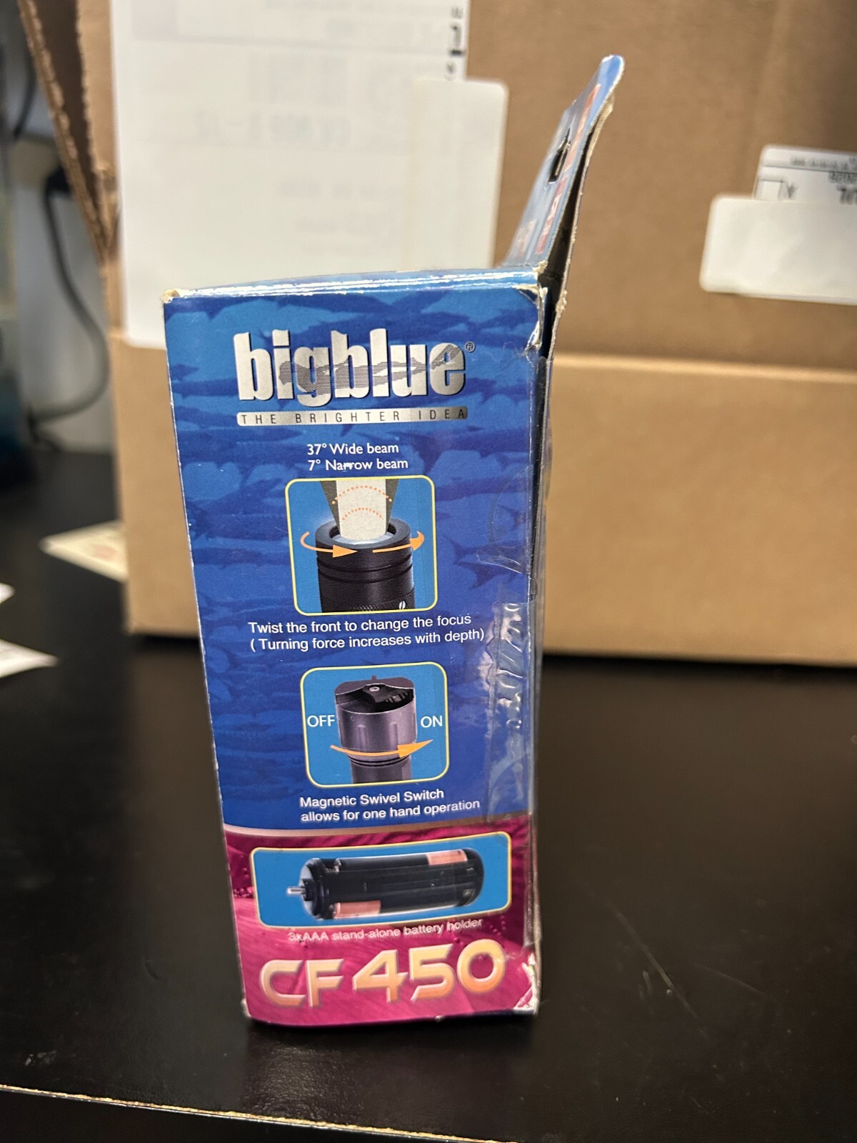 BigBlue Dive Lights CF450 Light w/ Glove