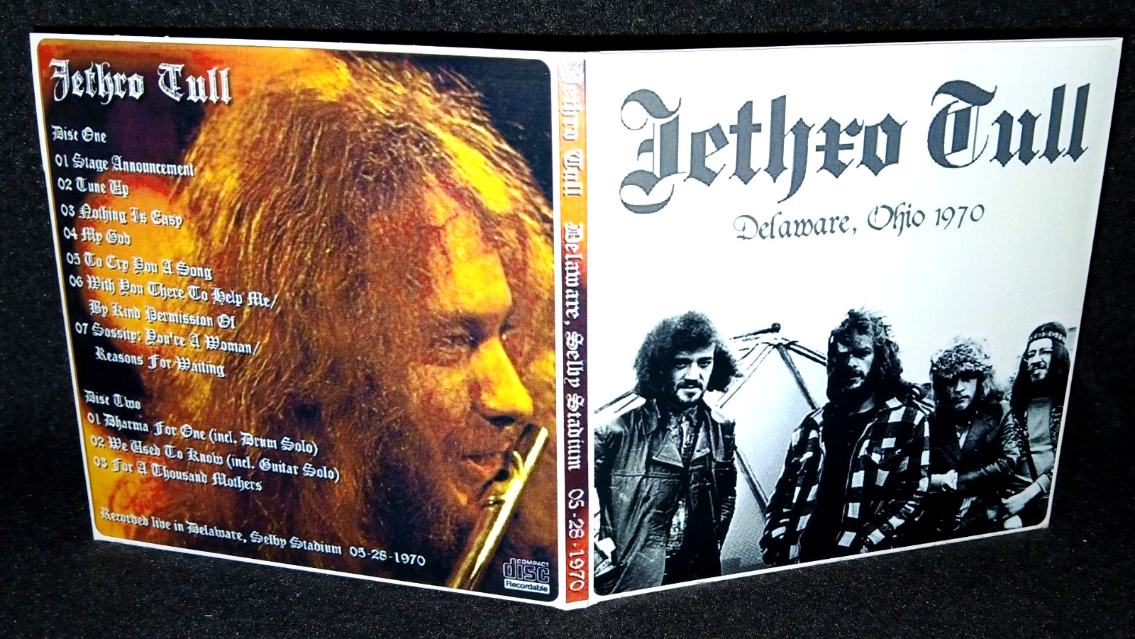Jethro Tull Delaware, Ohio 1970 Gate Fold 2CD Package NEW