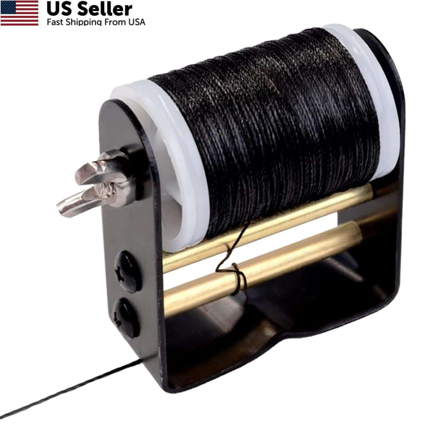 Luoyer Archery Bowstring Serving Thread and Jig Set Black