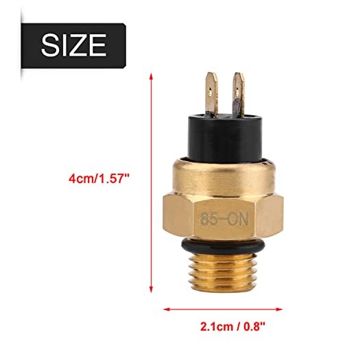 ，Temperature Sensor Switch, Cooling Fan Thermo Switch for BJ250 BJ300GS for